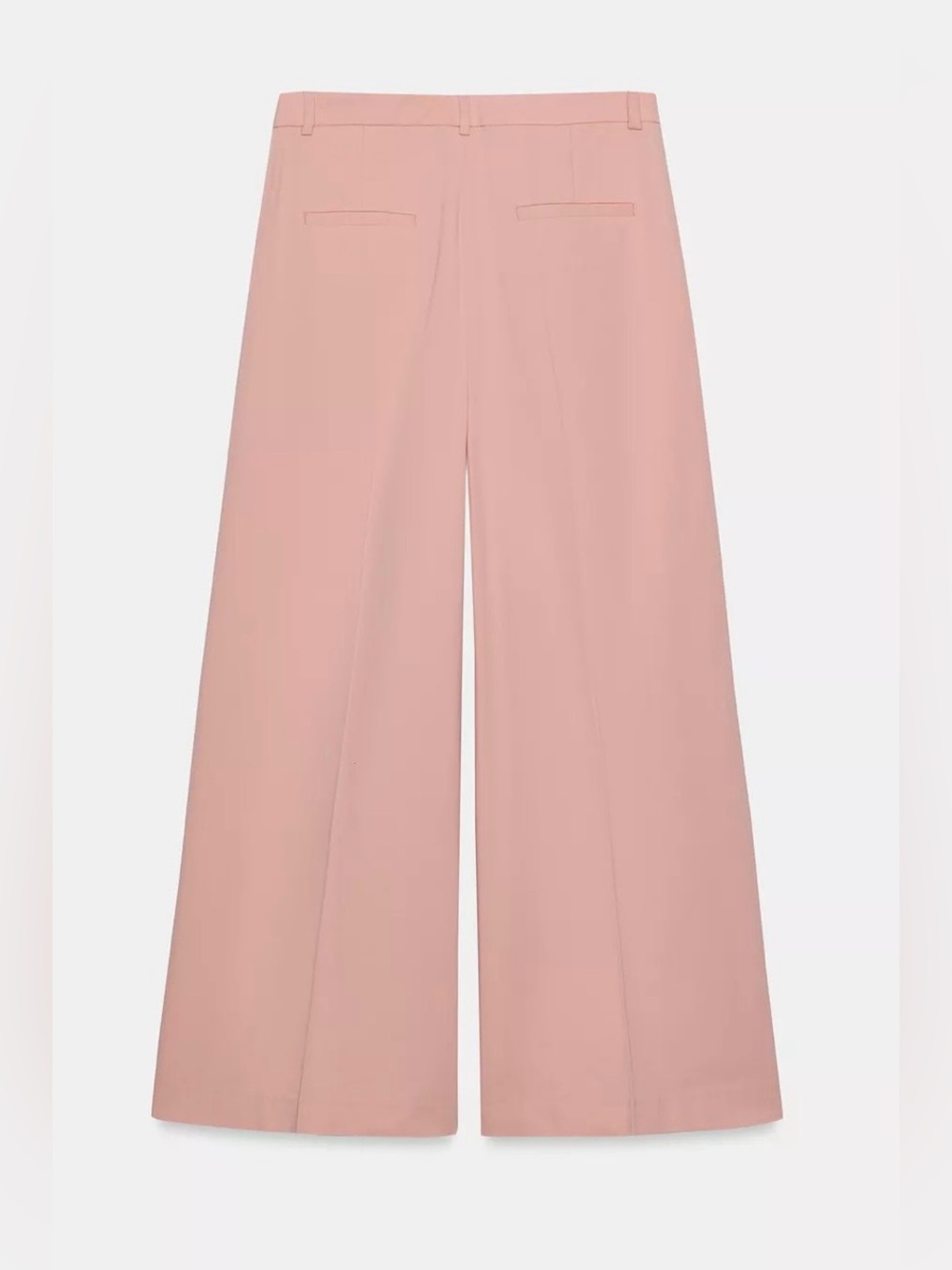 Zara NWT ZW Collection Pleated Wide Leg Trousers High Rise Tailored Pants - Picture 7 of 12